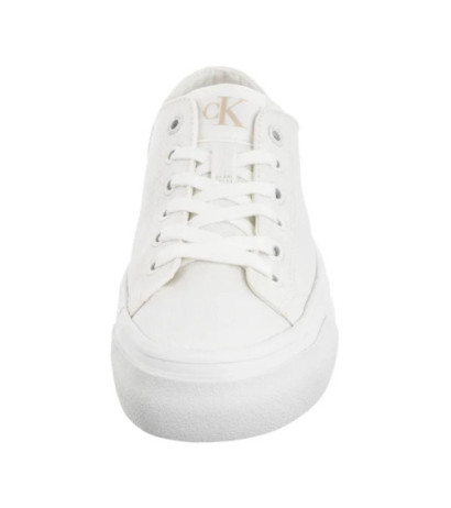Calvin Klein Vulc Flatform Low Cv Mg Triple Bright White YW0YW01763 01W (CK635-b) sportiniai bateliai