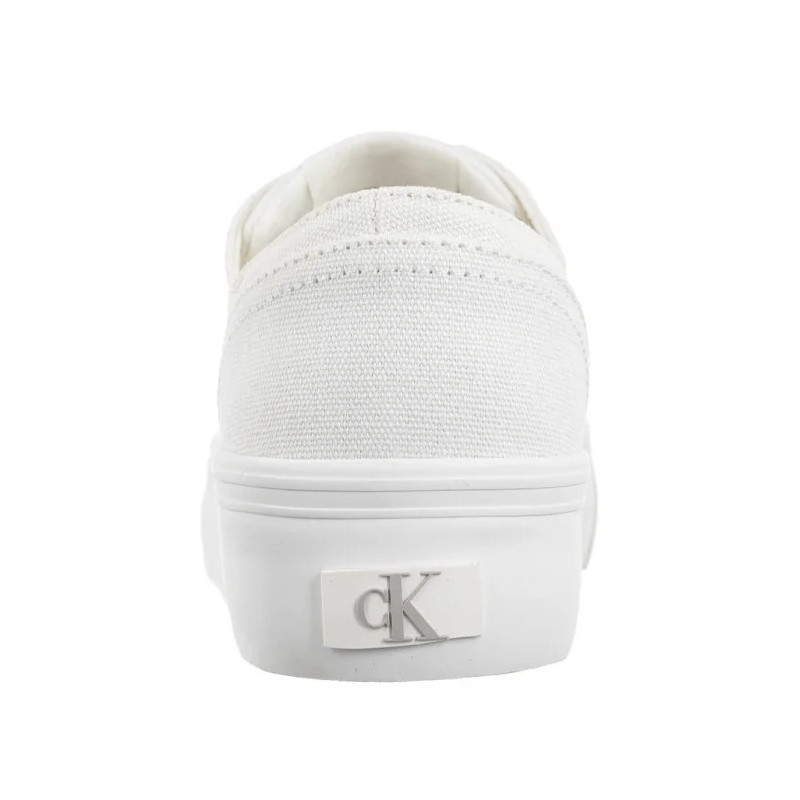 Calvin Klein Vulc Flatform Low Cv Mg Triple Bright White YW0YW01763 01W (CK635-b) sportiniai bateliai