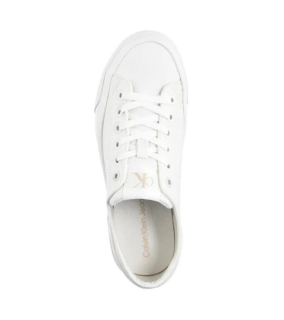 Calvin Klein Vulc Flatform Low Cv Mg Triple Bright White YW0YW01763 01W (CK635-b) sportiniai bateliai