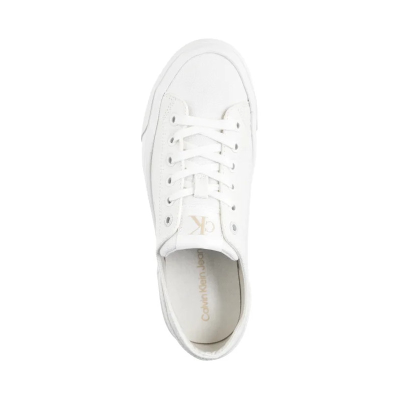 Calvin Klein Vulc Flatform Low Cv Mg Triple Bright White YW0YW01763 01W (CK635-b) sportiniai bateliai
