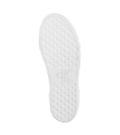 Calvin Klein Vulc Flatform Low Cv Mg Triple Bright White YW0YW01763 01W (CK635-b) sportiniai bateliai