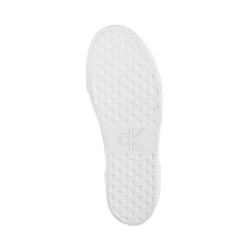 Calvin Klein Vulc Flatform Low Cv Mg Triple Bright White YW0YW01763 01W (CK635-b) sportiniai bateliai