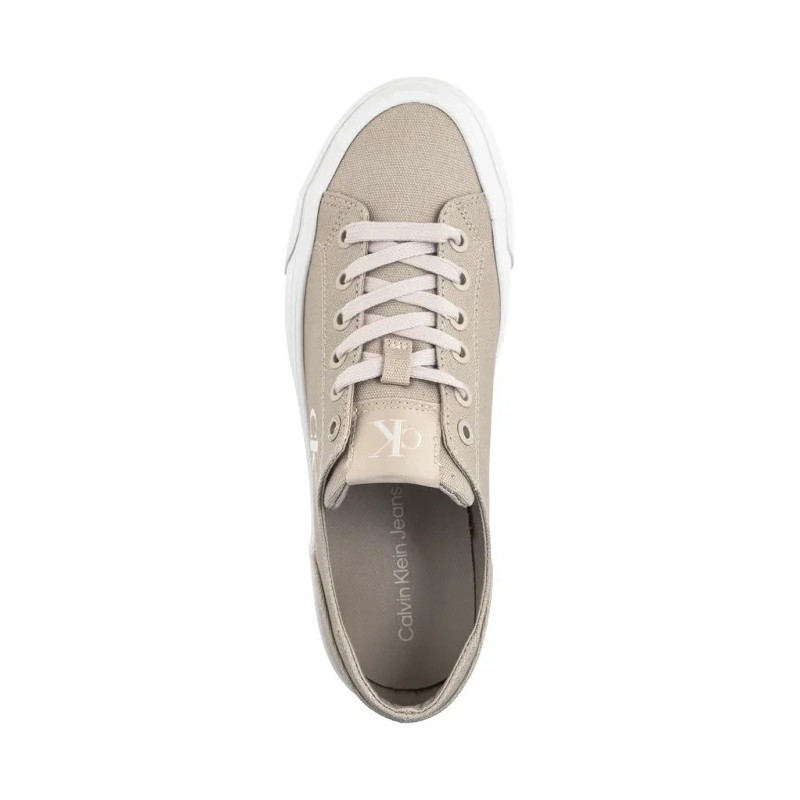 Calvin Klein Vulc Flatform Low Cv Mg Eggshell/Creamy White YW0YW01763 ACF (CK635-c) sportiniai bateliai