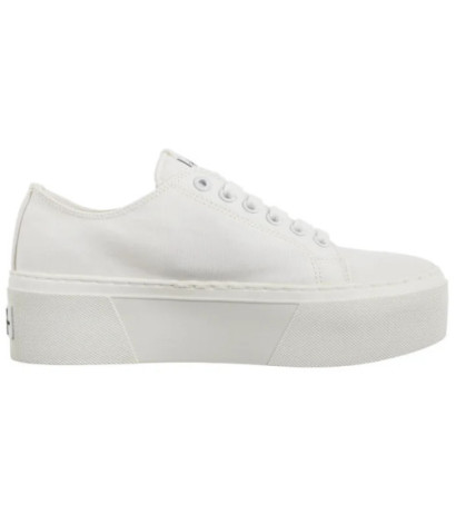 Calvin Klein Flatform+Cupsole Low Txt White YW0YW01033 01T (CK643-a) sportiniai bateliai