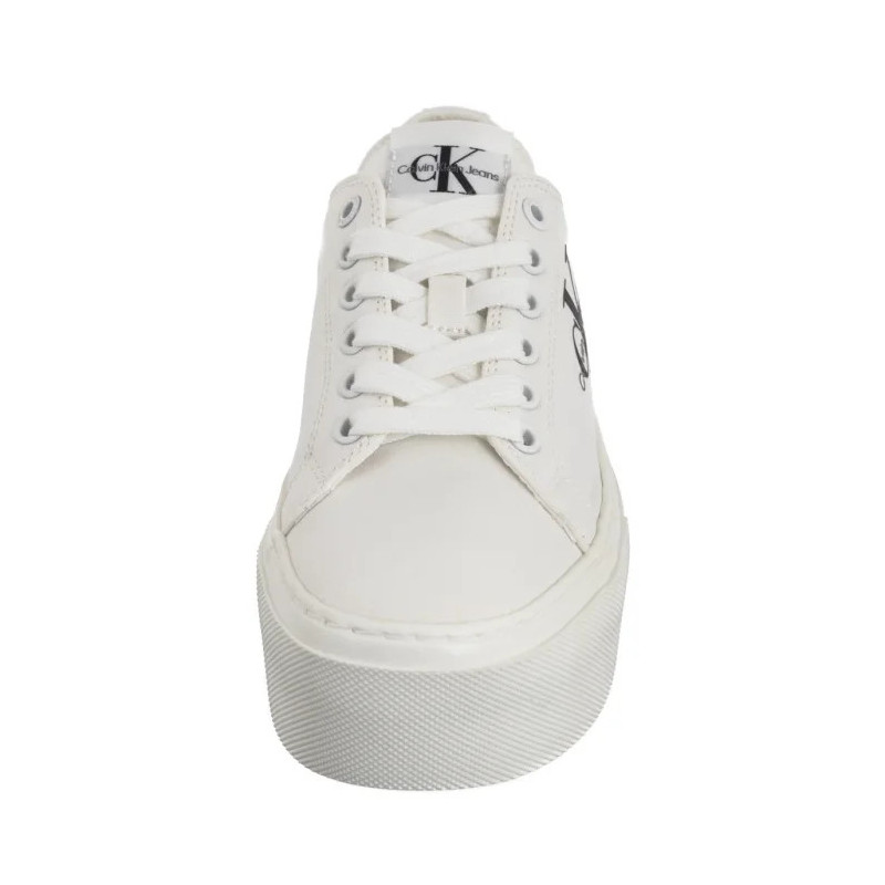 Calvin Klein Flatform+Cupsole Low Txt White YW0YW01033 01T (CK643-a) sportiniai bateliai