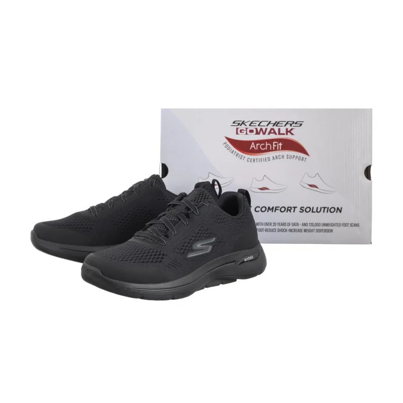 Skechers Go Walk Arch Fit Black 216116/BBK (SK200-a) sportiniai bateliai