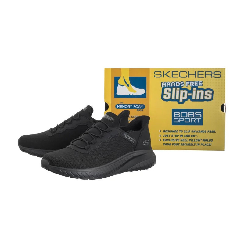 Skechers Bobs Squad Slip-Ins Chaos Daily Hype Black 118300/BBK (SK220-a) sportiniai bateliai