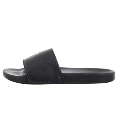 Calvin Klein Slide Aop Print Triple Black YM0YM01269 0GJ (CK650-a) šlepetės