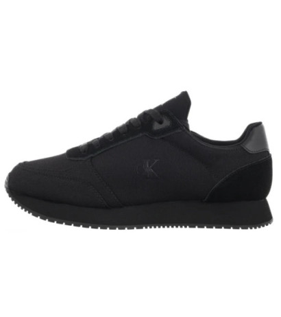 Calvin Klein Runner Sock Laceup Mg Canvas Triple Black YM0YM01217 0GJ (CK654-a) sportiniai bateliai