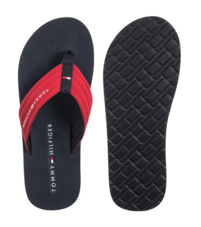 Tommy Hilfiger Hilfiger Nyc Beach Sandal Primary Red FM0FM05437 XLG (TH1341-a) batai