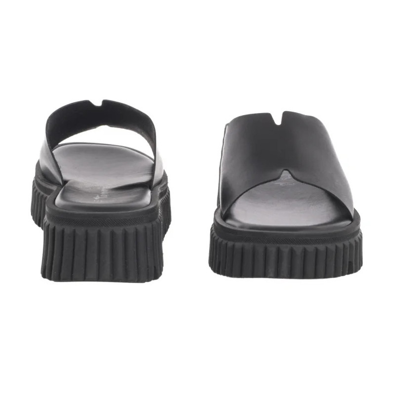 Tamaris Czarne 1-27216-44 001 Black (TM533-a) Moteriški batai/šlepetės