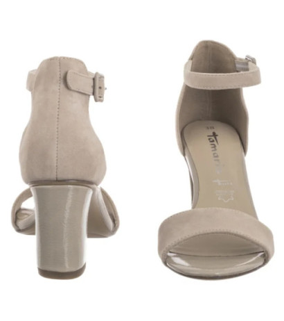 Tamaris Szare 1-28326-42 201 Grey Suede (TM534-a) bateliai