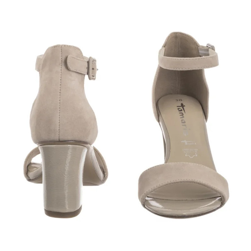 Tamaris Szare 1-28326-42 201 Grey Suede (TM534-a) bateliai