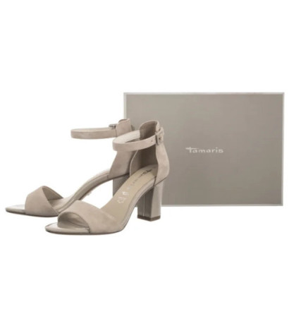 Tamaris Szare 1-28326-42 201 Grey Suede (TM534-a) bateliai