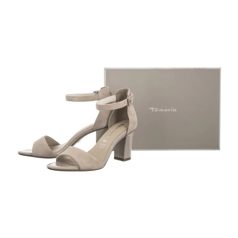 Tamaris Szare 1-28326-42 201 Grey Suede (TM534-a) bateliai