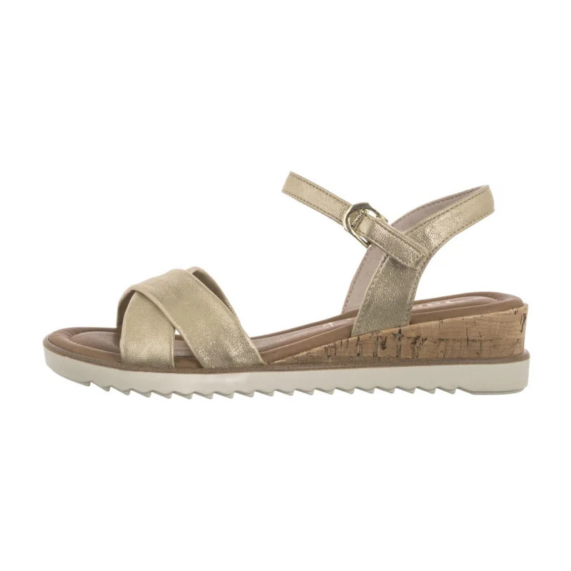 Tamaris Złote 1-28106-42 933 Light Gold (TM535-a) batai