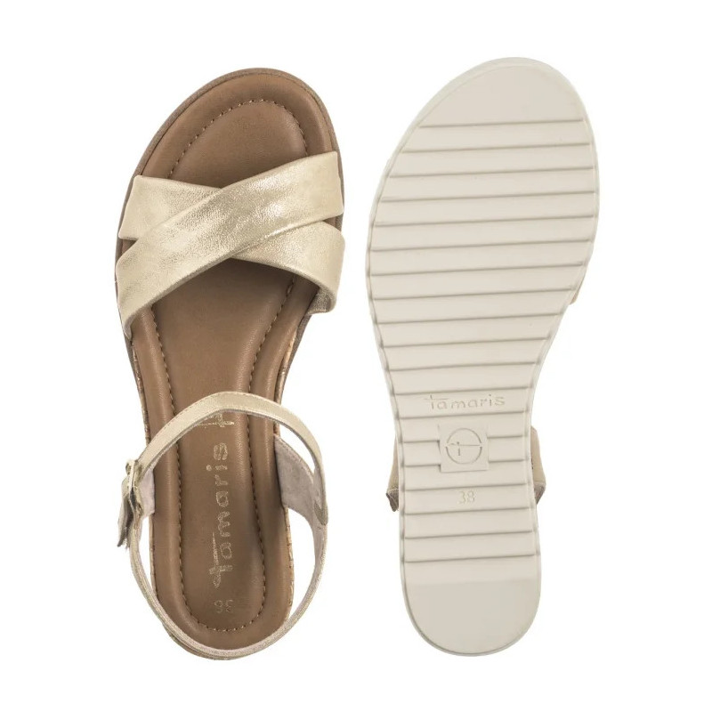 Tamaris Złote 1-28106-42 933 Light Gold (TM535-a) batai