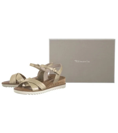 Tamaris Złote 1-28106-42 933 Light Gold (TM535-a) batai