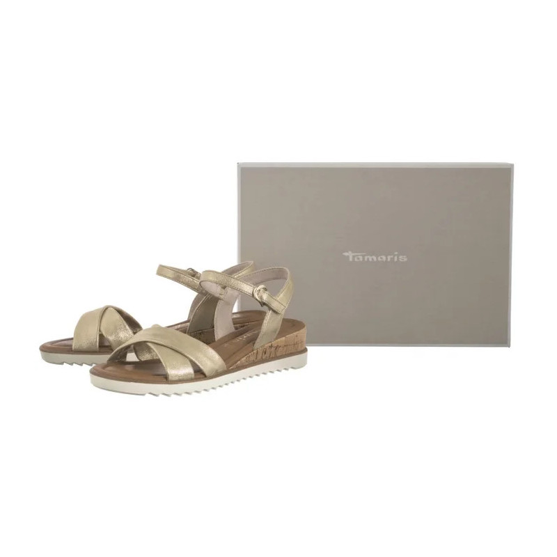 Tamaris Złote 1-28106-42 933 Light Gold (TM535-a) batai