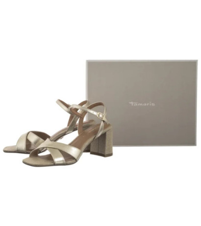 Tamaris Złote 1-28320-44 933 Light Gold (TM537-a) bateliai