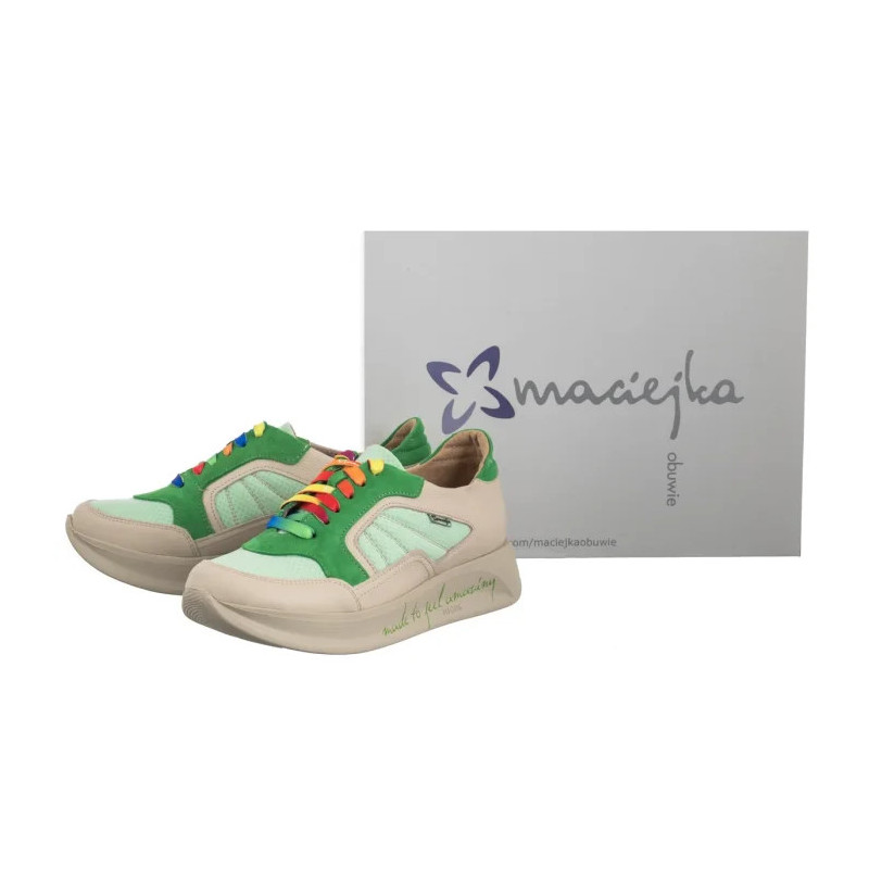 Maciejka Zielone+Beż 06873-09/00-7 (MA1341-a) batai