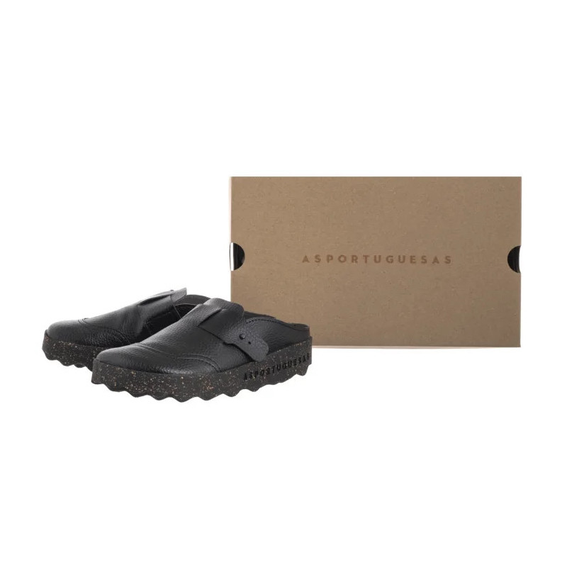 Asportuguesas Cole L Eco Leat Black P018213000 (AP21-a) Moteriški batai/šlepetės