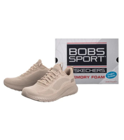 Skechers Bobs Squad Chaos - Face Off Natural 117209/NUDE (SK207-b) sportiniai bateliai