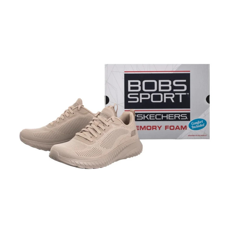 Skechers Bobs Squad Chaos - Face Off Natural 117209/NUDE (SK207-b) sportiniai bateliai