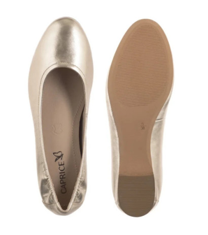 Caprice Złote 9-22111-44 978 Lt.Gold Metal (CP440-a) bateliai
