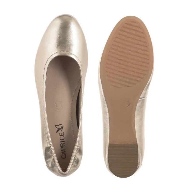 Caprice Złote 9-22111-44 978 Lt.Gold Metal (CP440-a) bateliai