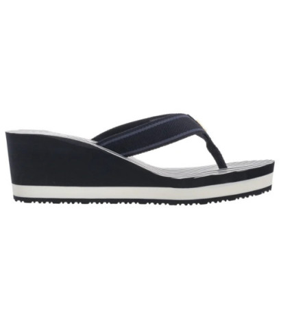 Tommy Hilfiger TH Stripes Wedge Beach Sandal Space Blue FW0FW08521 DW6 (TH1339-a) šlepetės