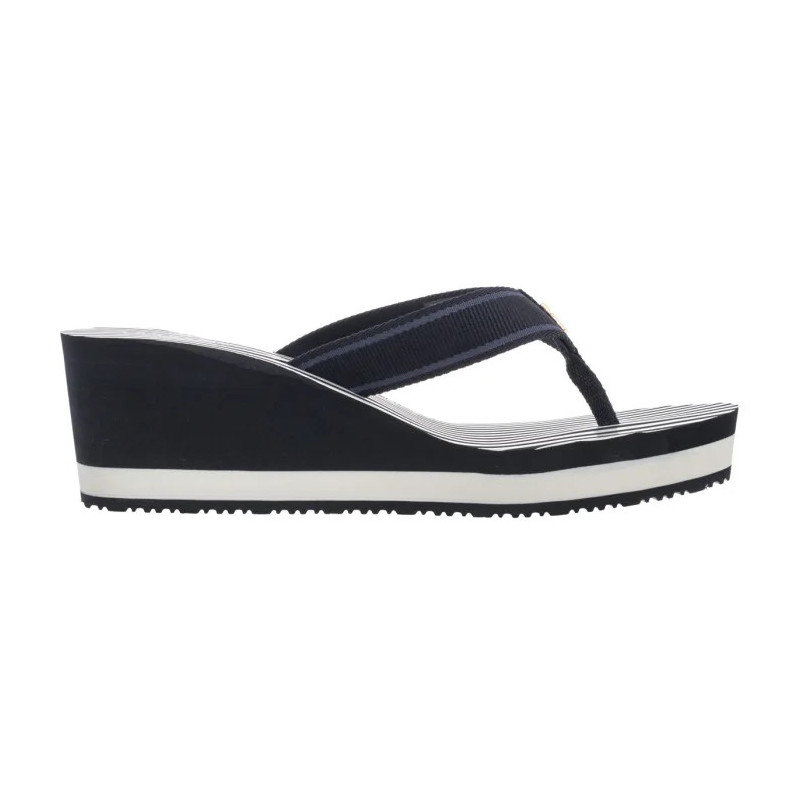 Tommy Hilfiger TH Stripes Wedge Beach Sandal Space Blue FW0FW08521 DW6 (TH1339-a) batai