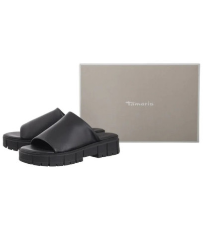 Tamaris Czarne 1-27252-42 007 Black Uni (TM543-a) Moteriški batai/šlepetės