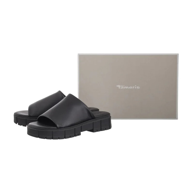 Tamaris Czarne 1-27252-42 007 Black Uni (TM543-a) Moteriški batai/šlepetės
