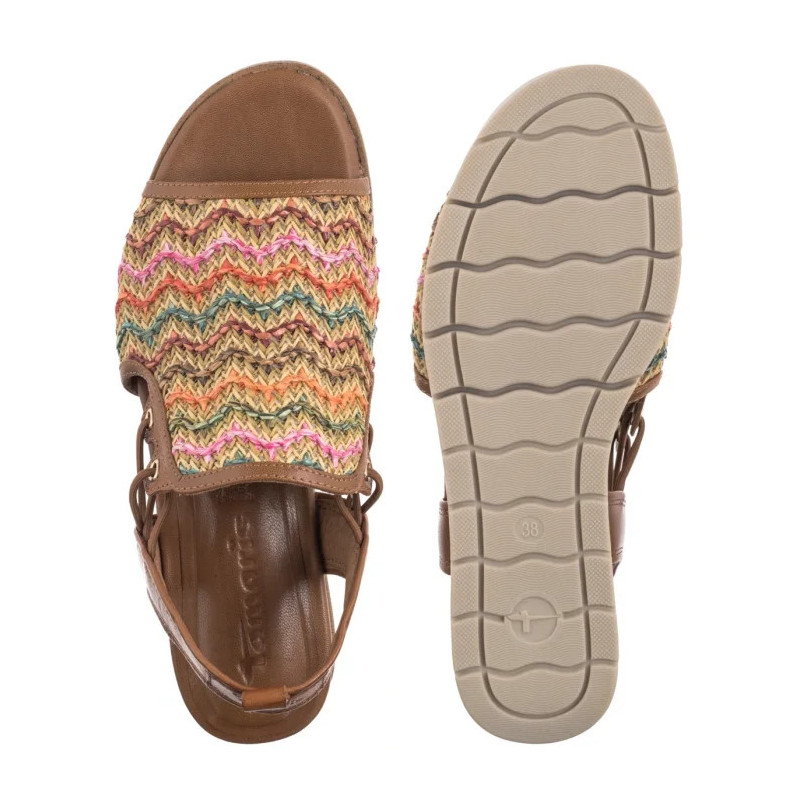 Tamaris Brązowe/Multikolor 1-28240-44 902 Multicolor (TM544-a) batai