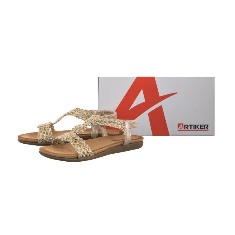 Artiker Złote 56C1281 (AR153-a) sandalai