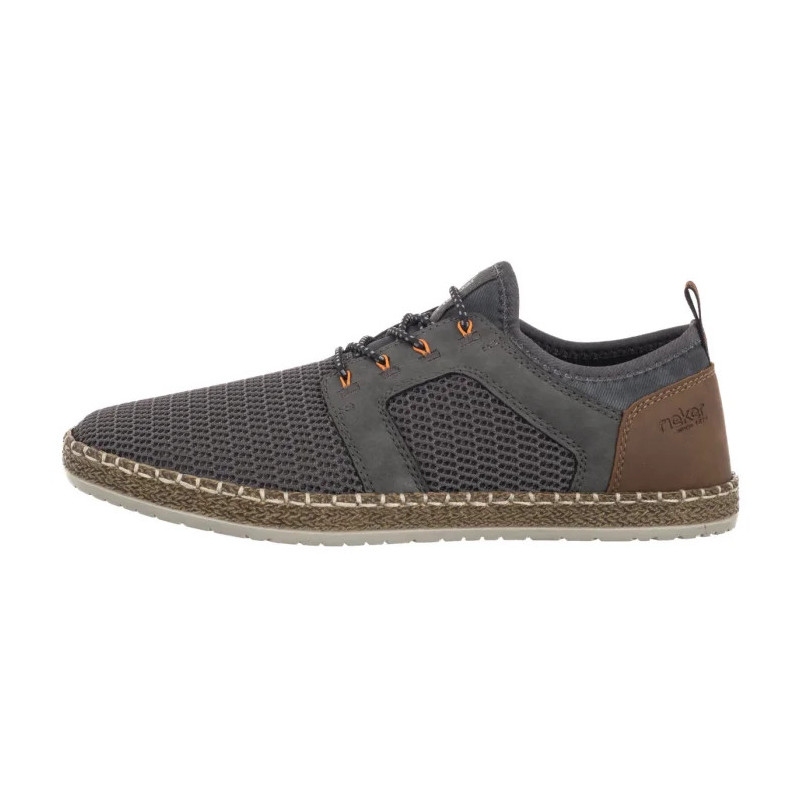 Rieker Szare B5252-45 Grey (RI261-a) batai