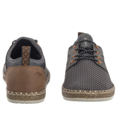 Rieker Szare B5252-45 Grey (RI261-a) batai