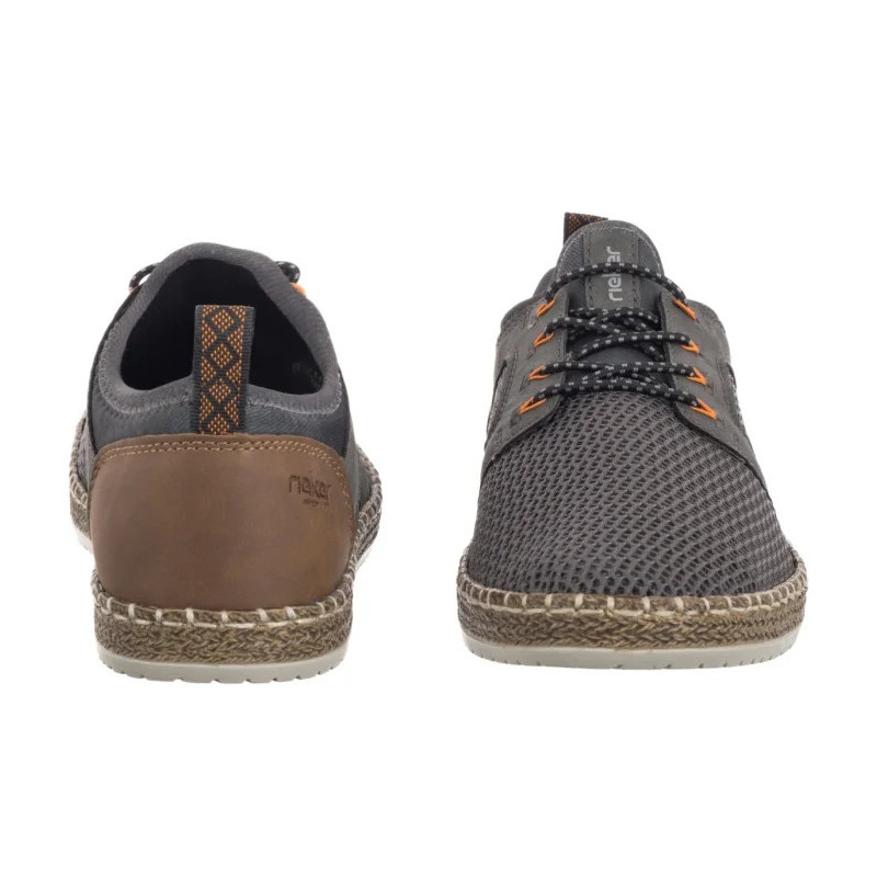 Rieker Szare B5252-45 Grey (RI261-a) batai
