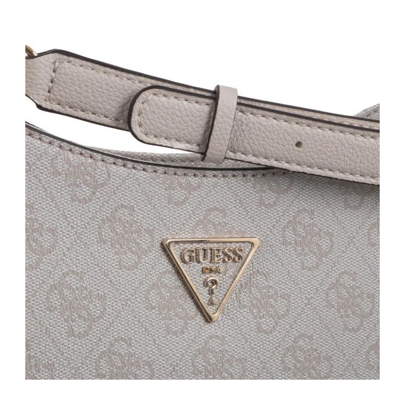 Guess Noelle Top Zip Shoulder Bag HWBG78 79180 Bone Logo (GU472-d) rankinė