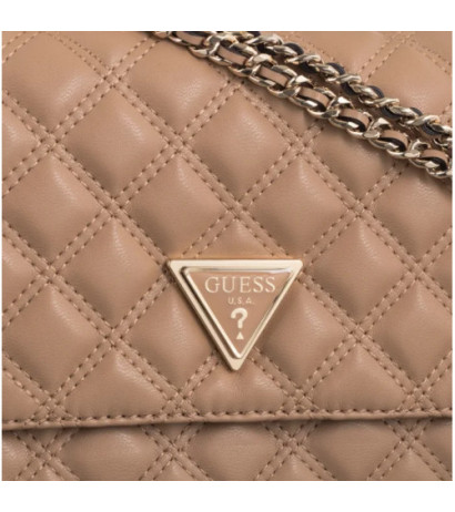 Guess Giully 2 Cmprtmnt Cnvrtble Flp HWQG87 48200 Beige (GU618-b) rankinė