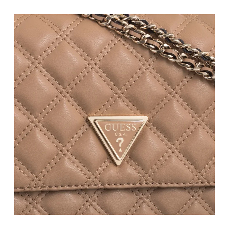 Guess Giully 2 Cmprtmnt Cnvrtble Flp HWQG87 48200 Beige (GU618-b) rankinė