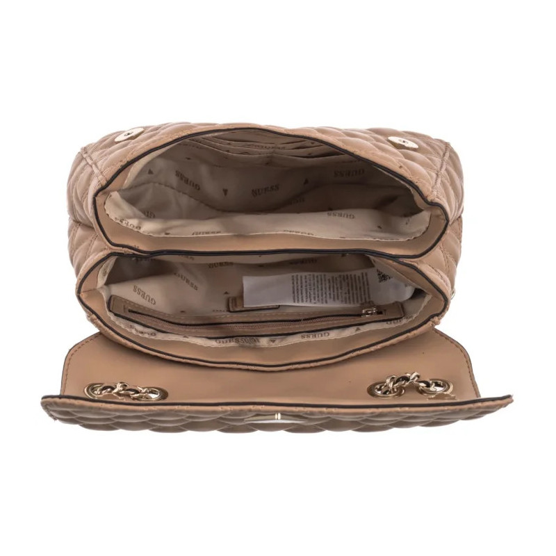 Guess Giully 2 Cmprtmnt Cnvrtble Flp HWQG87 48200 Beige (GU618-b) rankinė