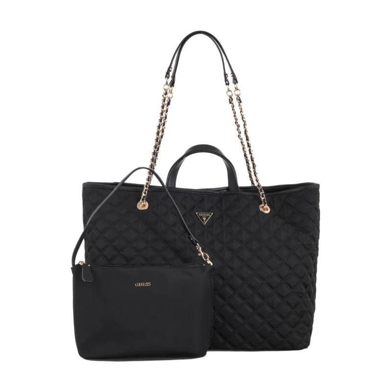 Guess Giully Large 2 in 1 Tote HWYQ87 48290 Black (GU735-a) rankinė