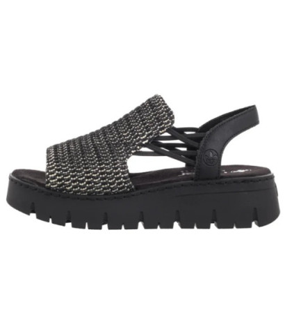 Rieker Czarne V1051-00 Black (RI265-a) bateliai