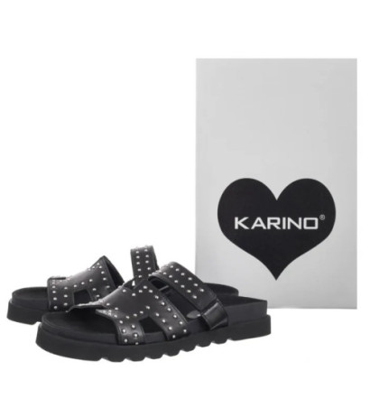 Karino Czarne 5557/076-P (KN22-a) Moteriški batai/šlepetės