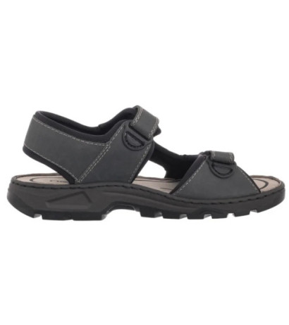 Rieker Brązowe 26156-25 Brown Combination (RI104-c) sandalai