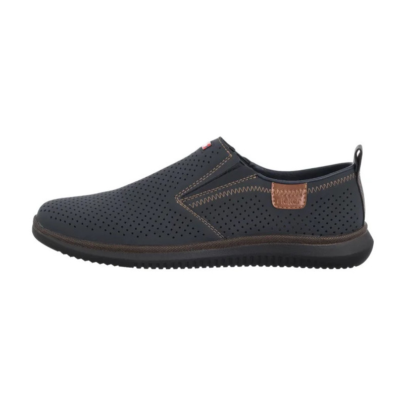 Rieker Granatowe 10452-14 Blue (RI269-a) batai