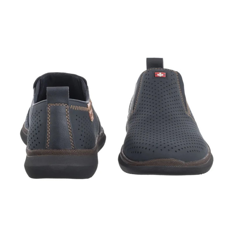 Rieker Granatowe 10452-14 Blue (RI269-a) batai