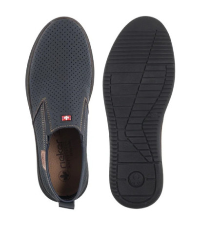 Rieker Granatowe 10452-14 Blue (RI269-a) batai